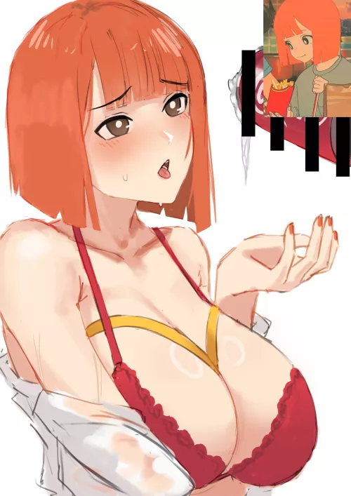 Mc Mommy is thirsty for coke