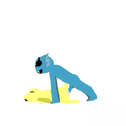 My art [undyne, alphys] I know undyne is canonically a girl