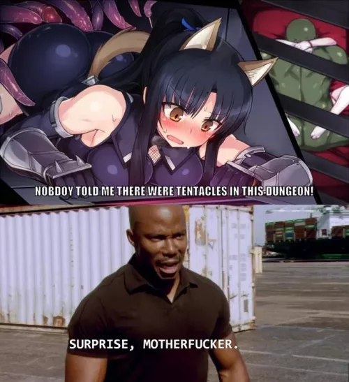 What would even be the point of a dungeon without tentacles?