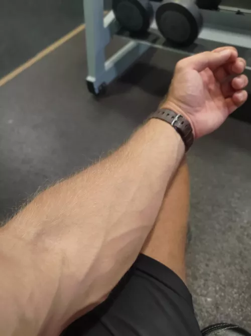 Working on my forearms