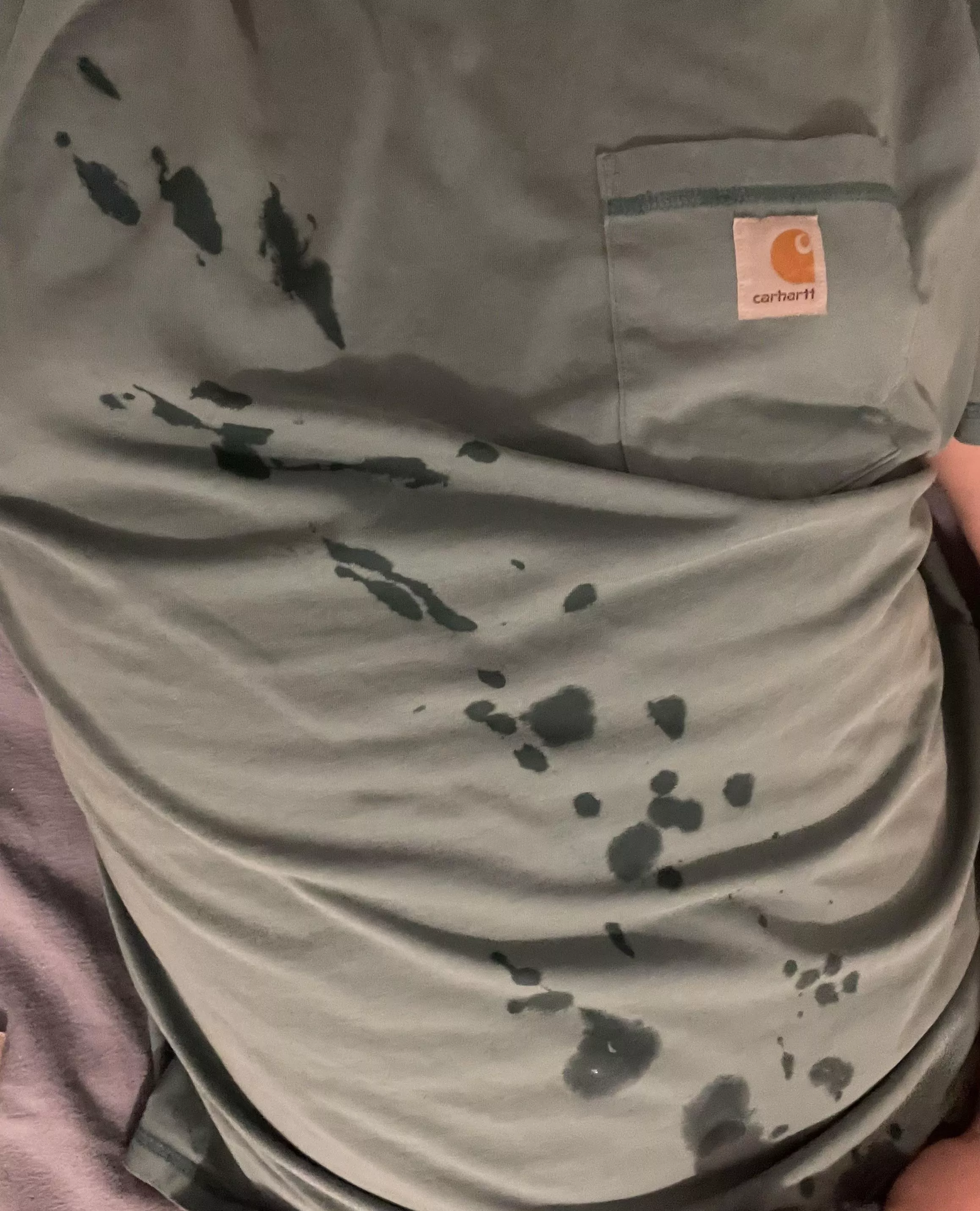 Accidentally shot over my shoulder