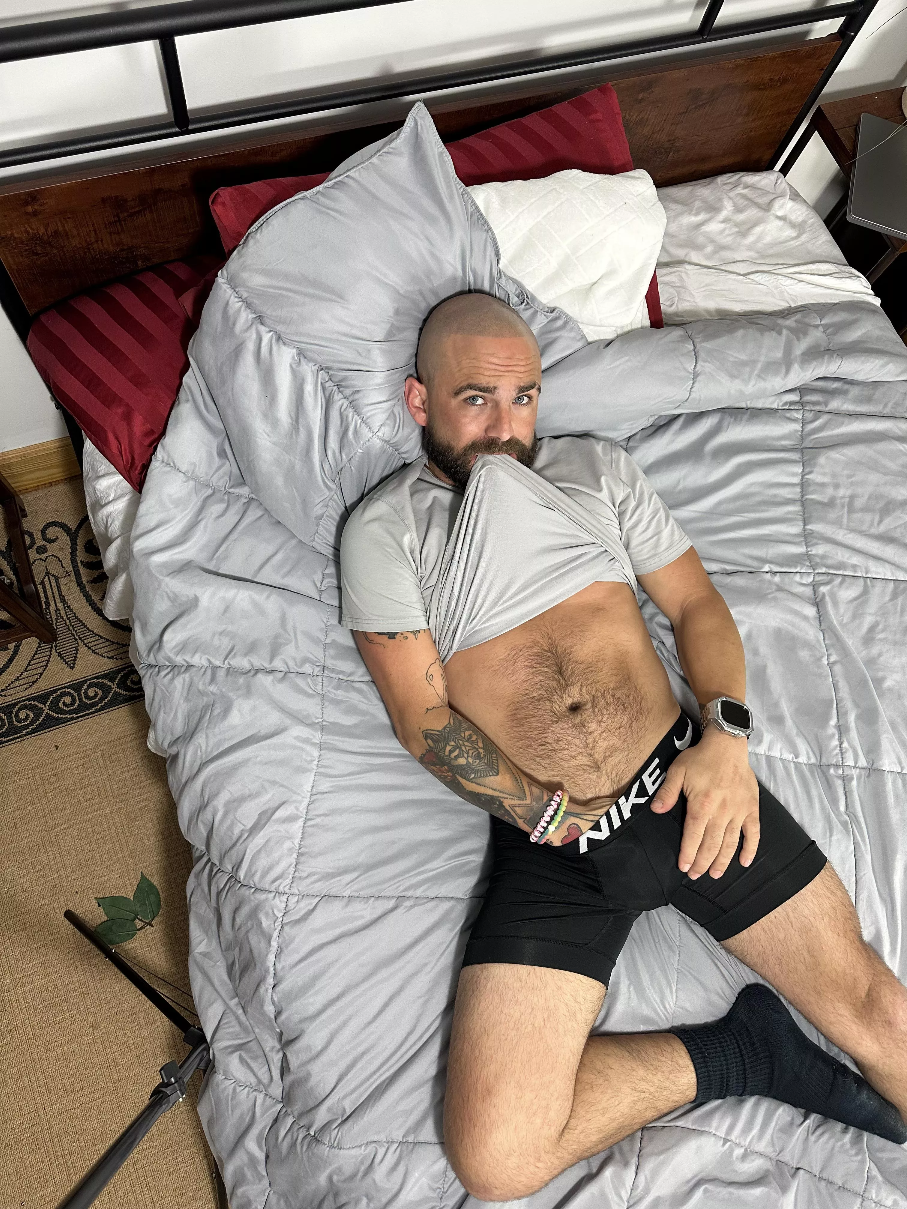 Don’t play with my head instead play with me tonight?