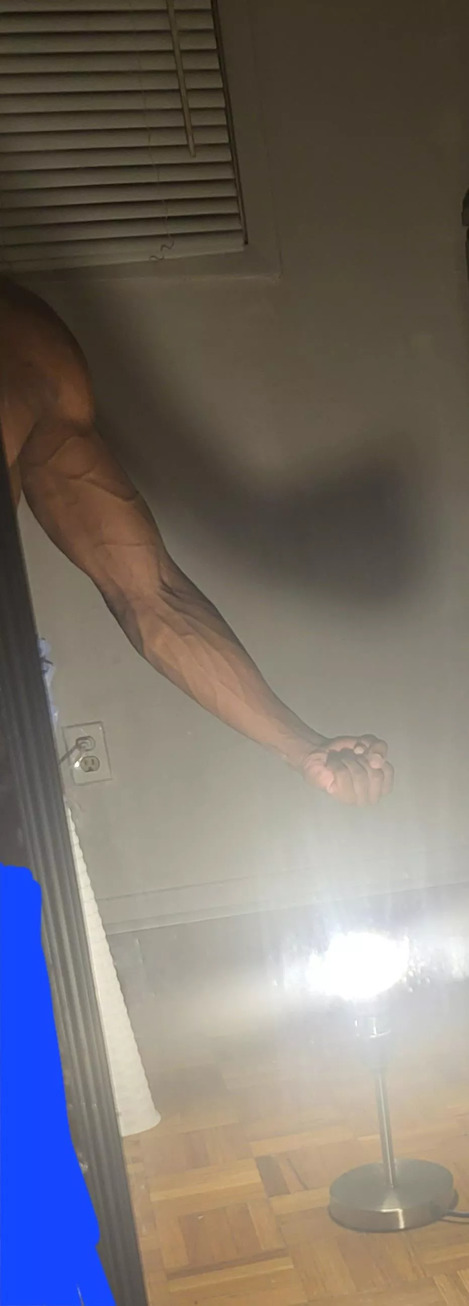 Enjoy my veiny forearm