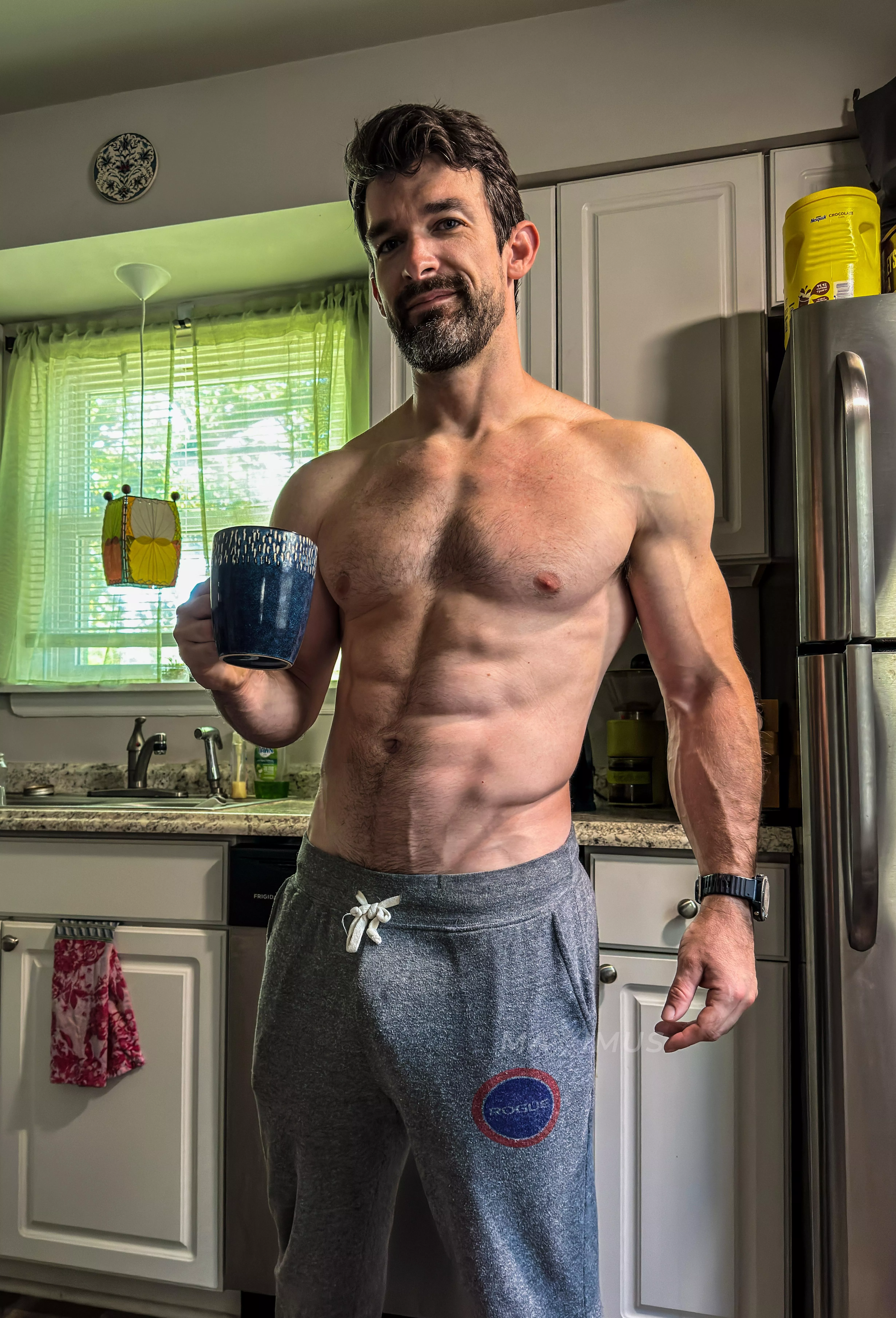 Feeling more like myself with the help of some coffee.