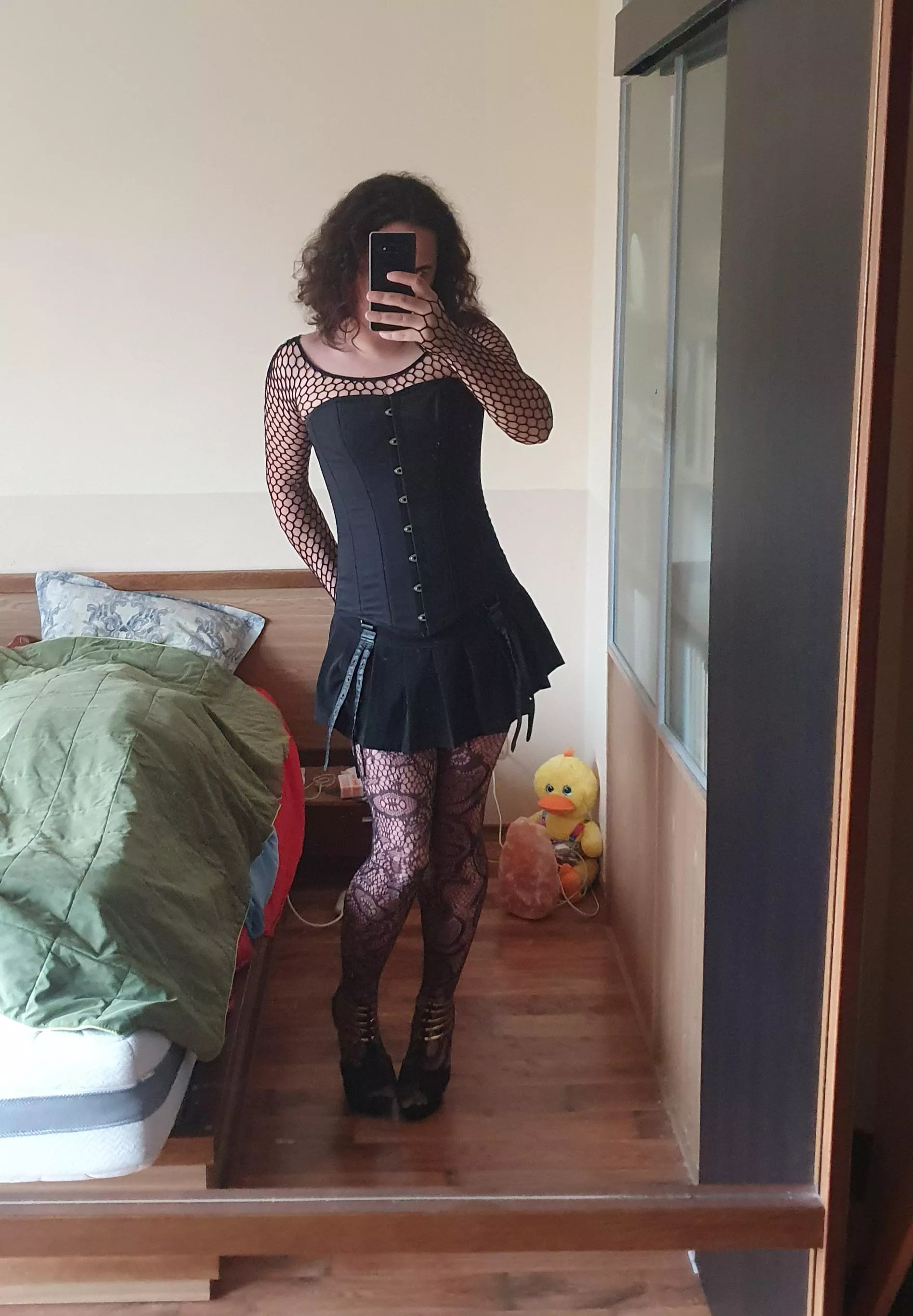 Having a bit of fun in my corset