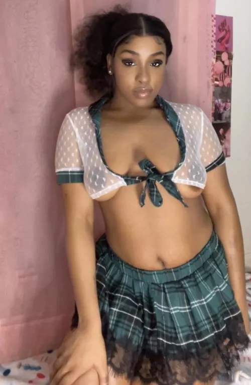 I love the way I look in uniform