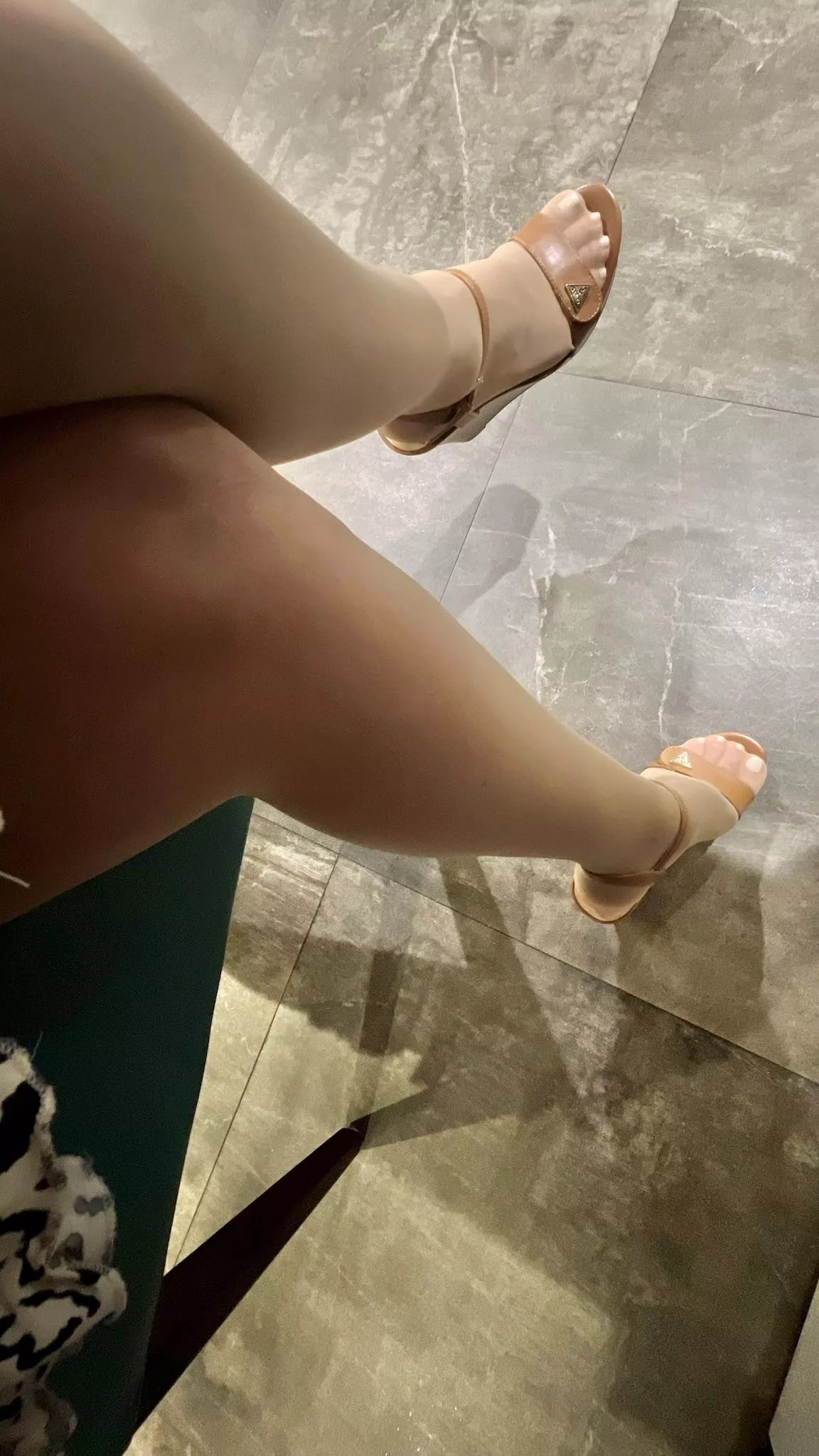 Out and about last night…