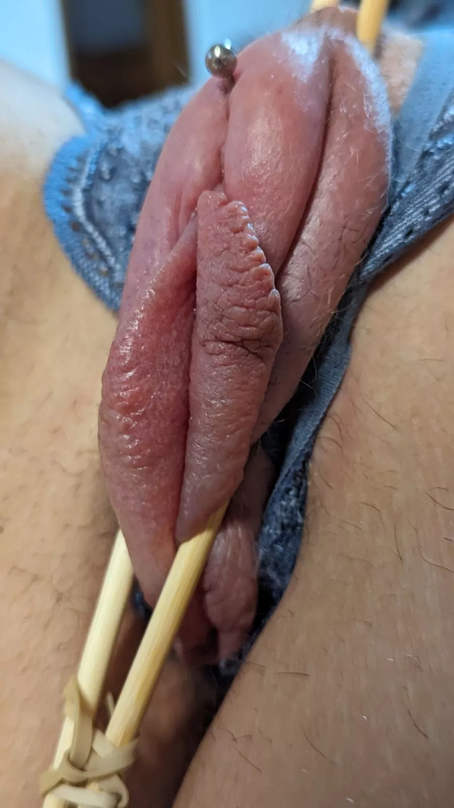 Pumped, and clamped until Daddy used me [F]