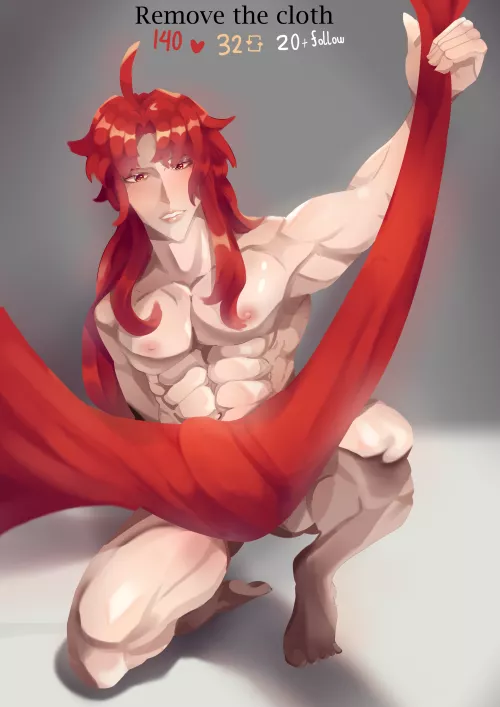 The new honkai husbando (Argenti) looks so fine I had to draw him