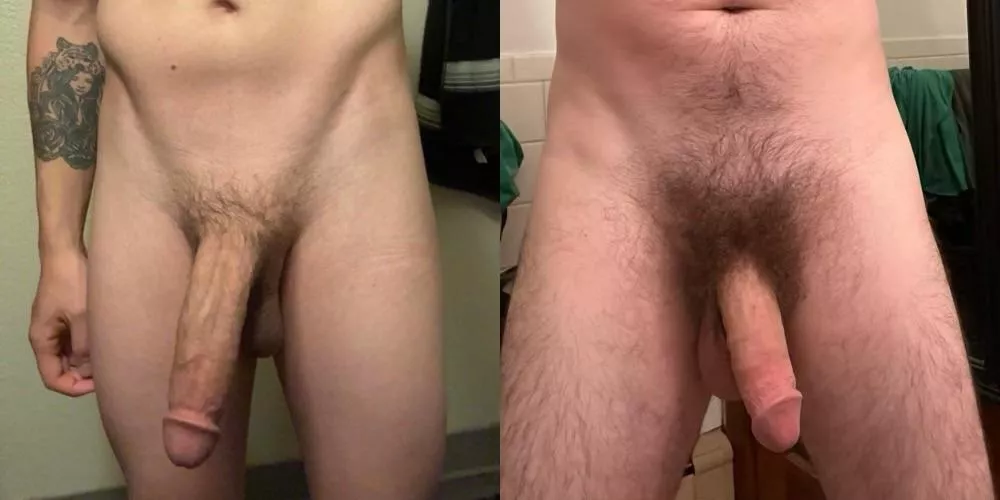 Which cock would you rather , left or right?