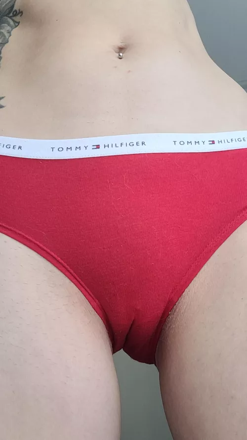 You can almost see a bump from my piercing