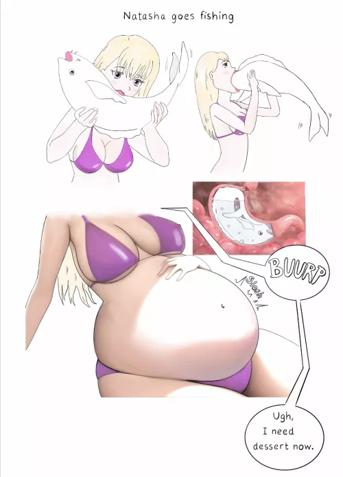 {comic} Gluttonous angler girl 🎣💓