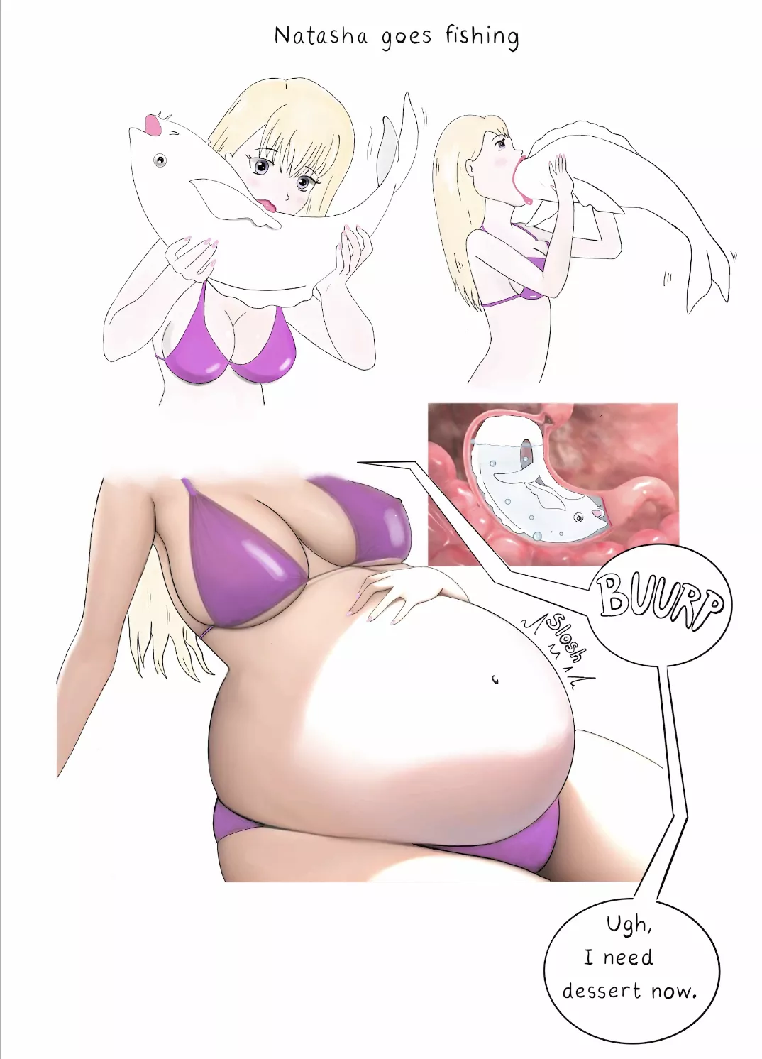 {comic} Gluttonous angler girl 🎣💓
