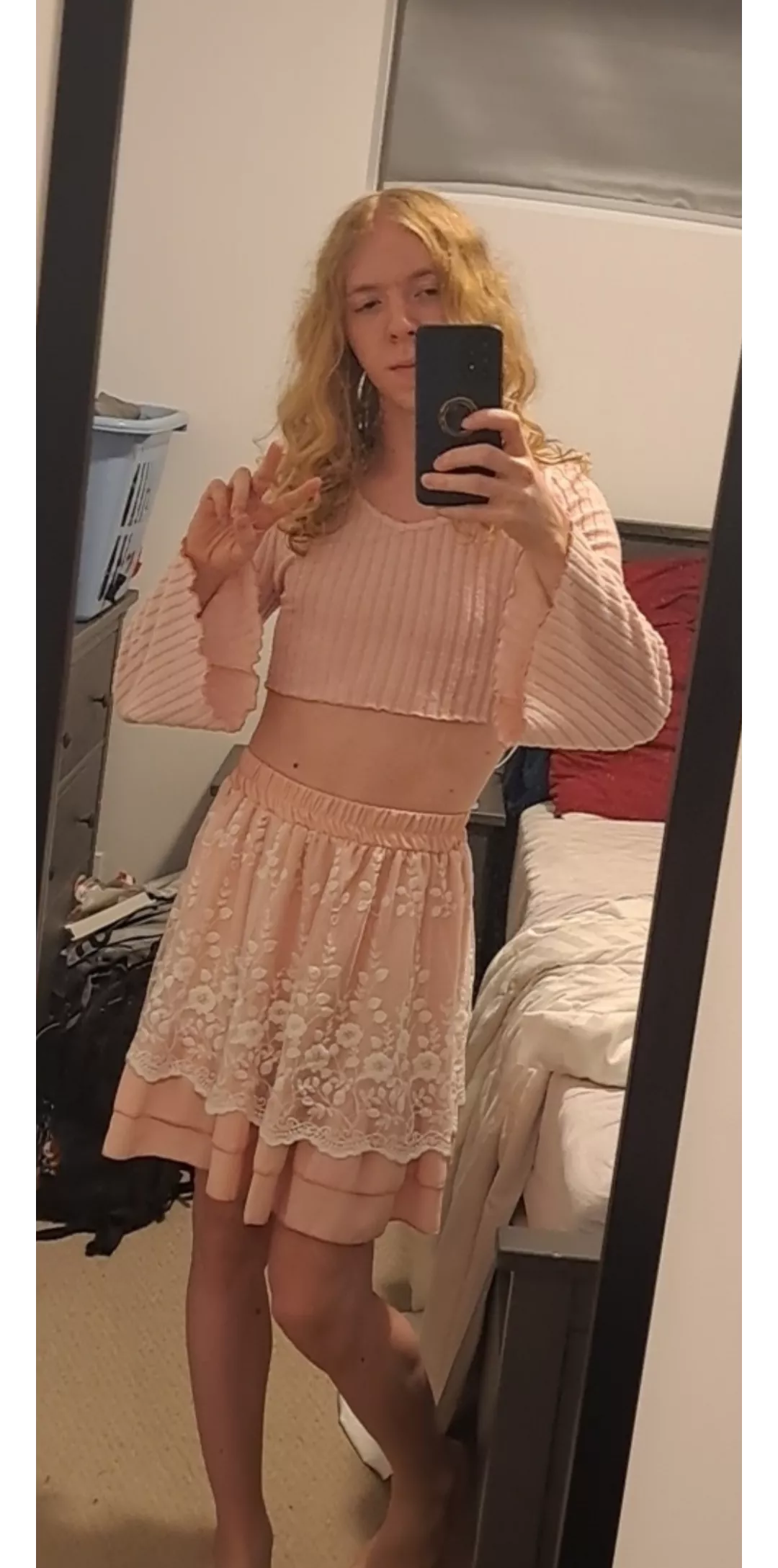 Do I look cute in pink?