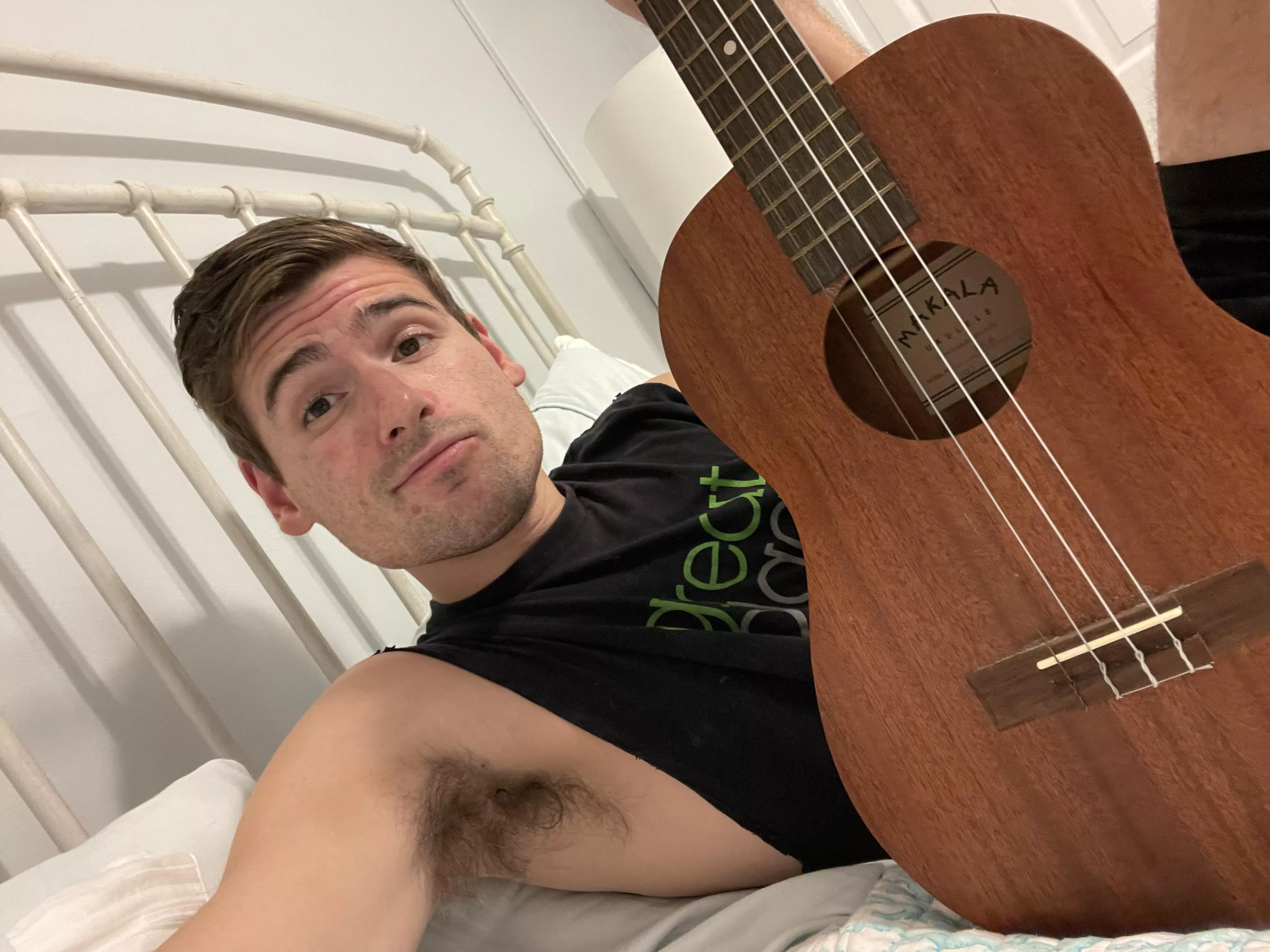 Found a musician’s armpit…