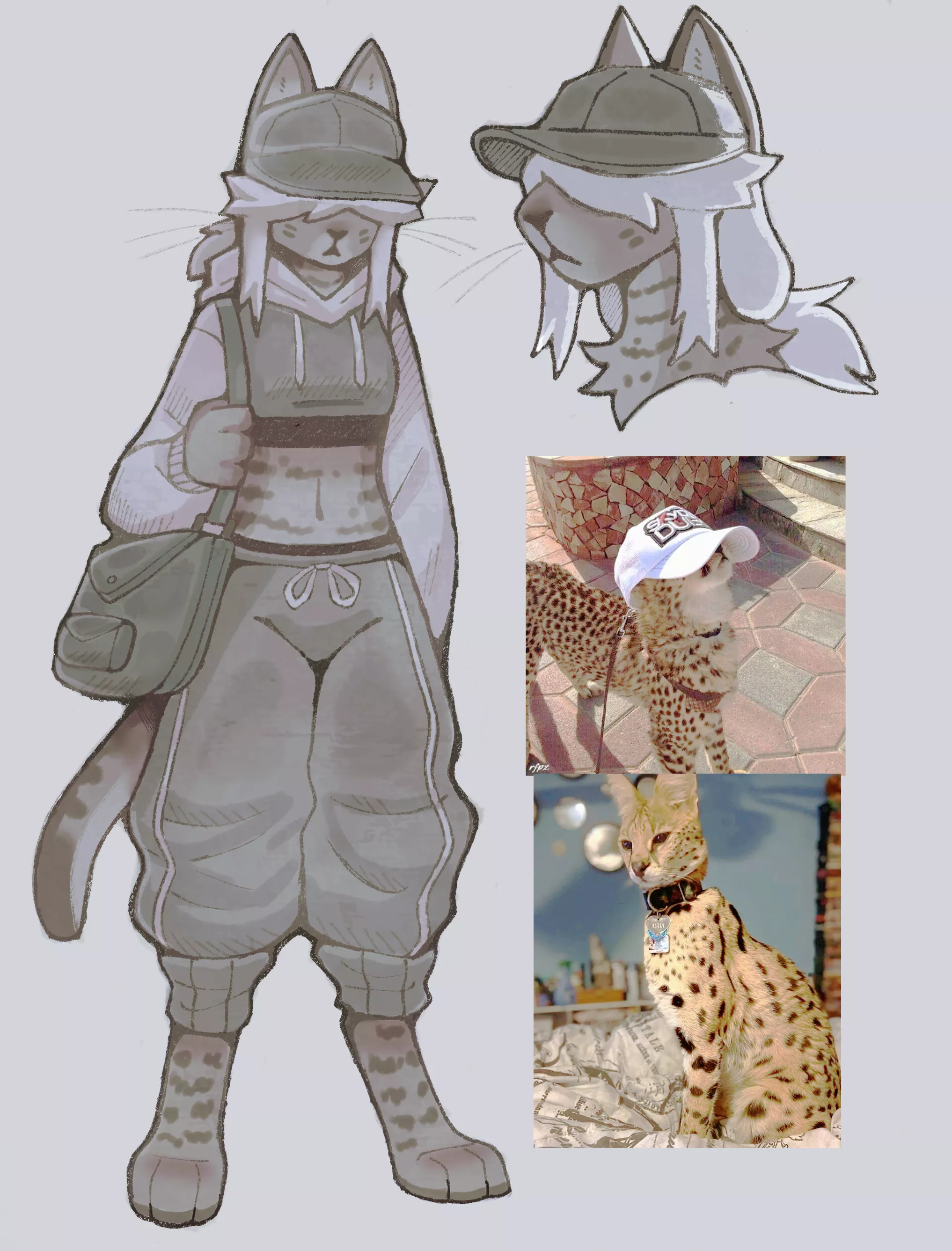 His name is Bodega (art by me)