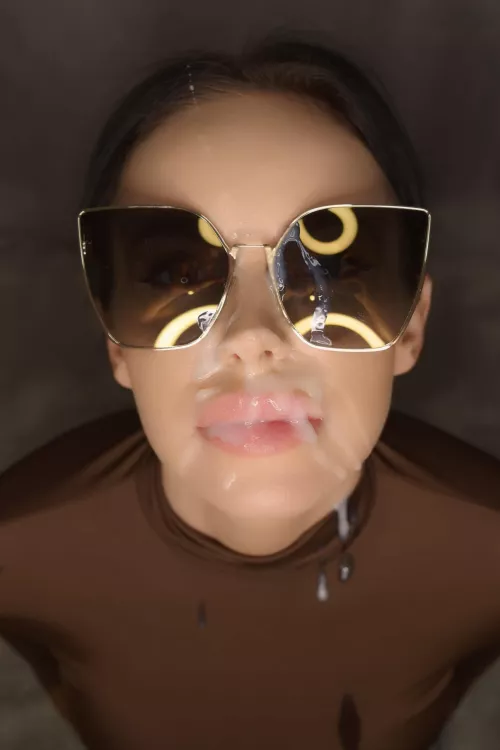 I feel naked without cum on my face...