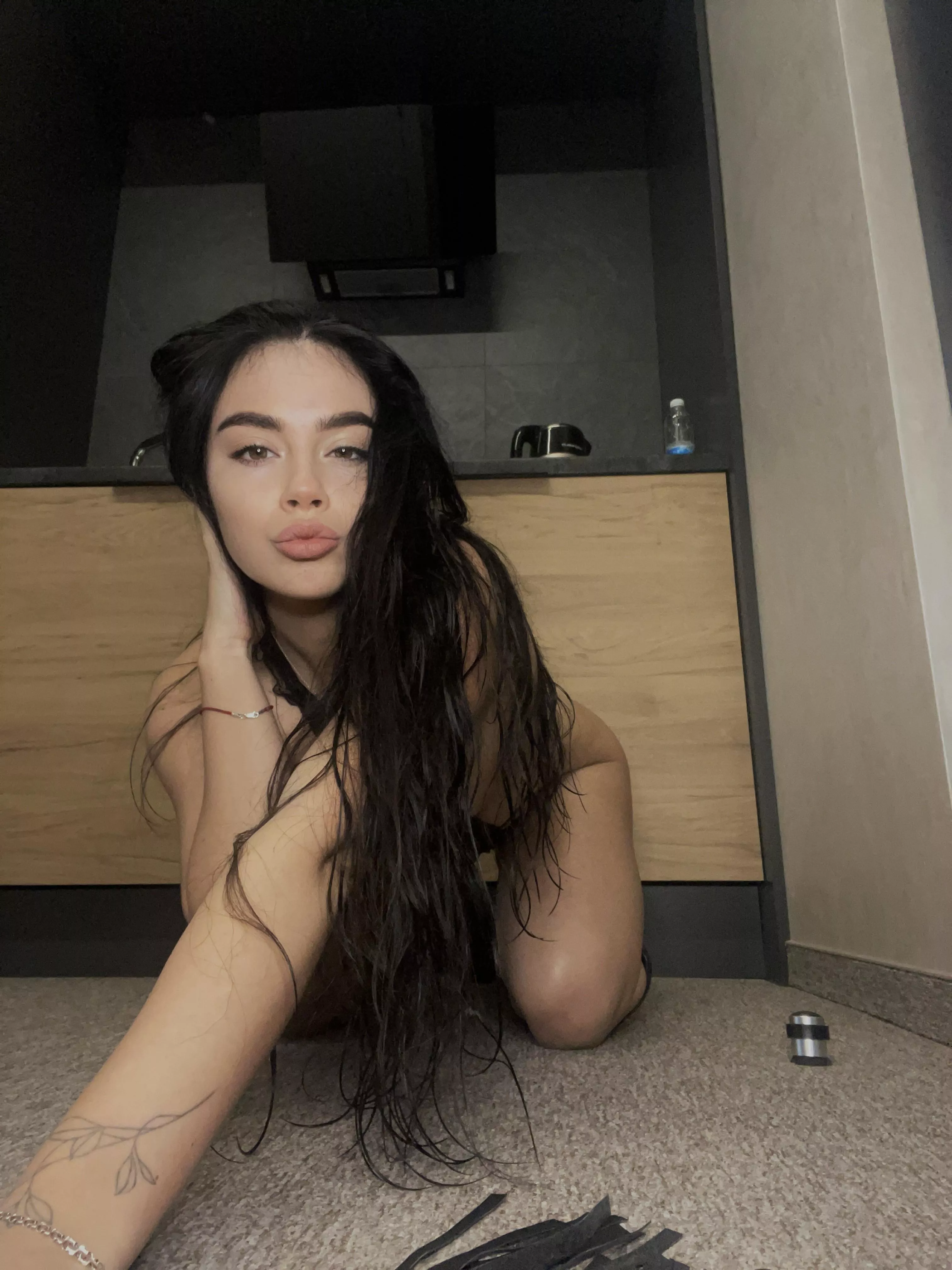 I play with my Valentine's day roses