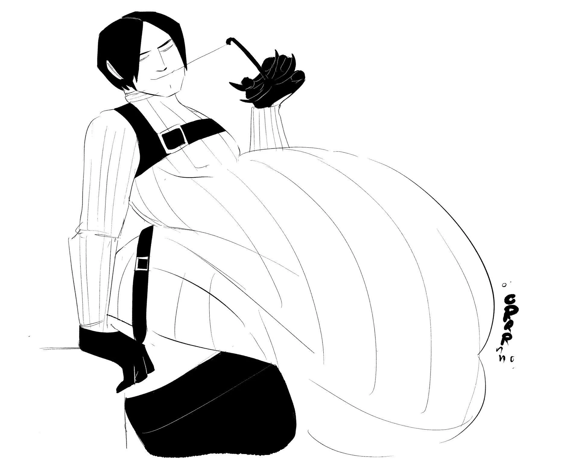 {Image} Separate Ways secret ending [commisson from creamtreats] [M/F] [Digestion]