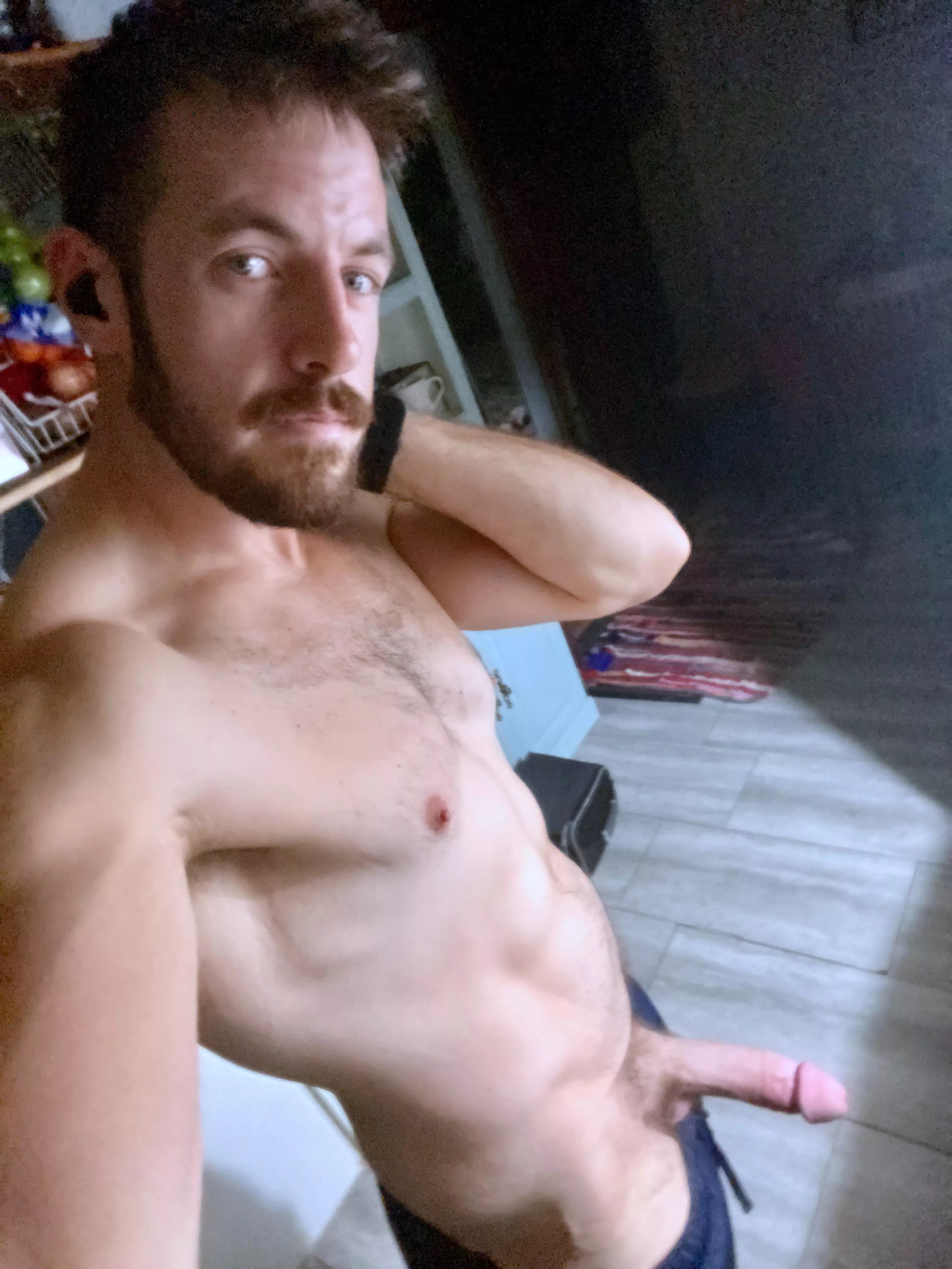 Killing time while coffee brews.