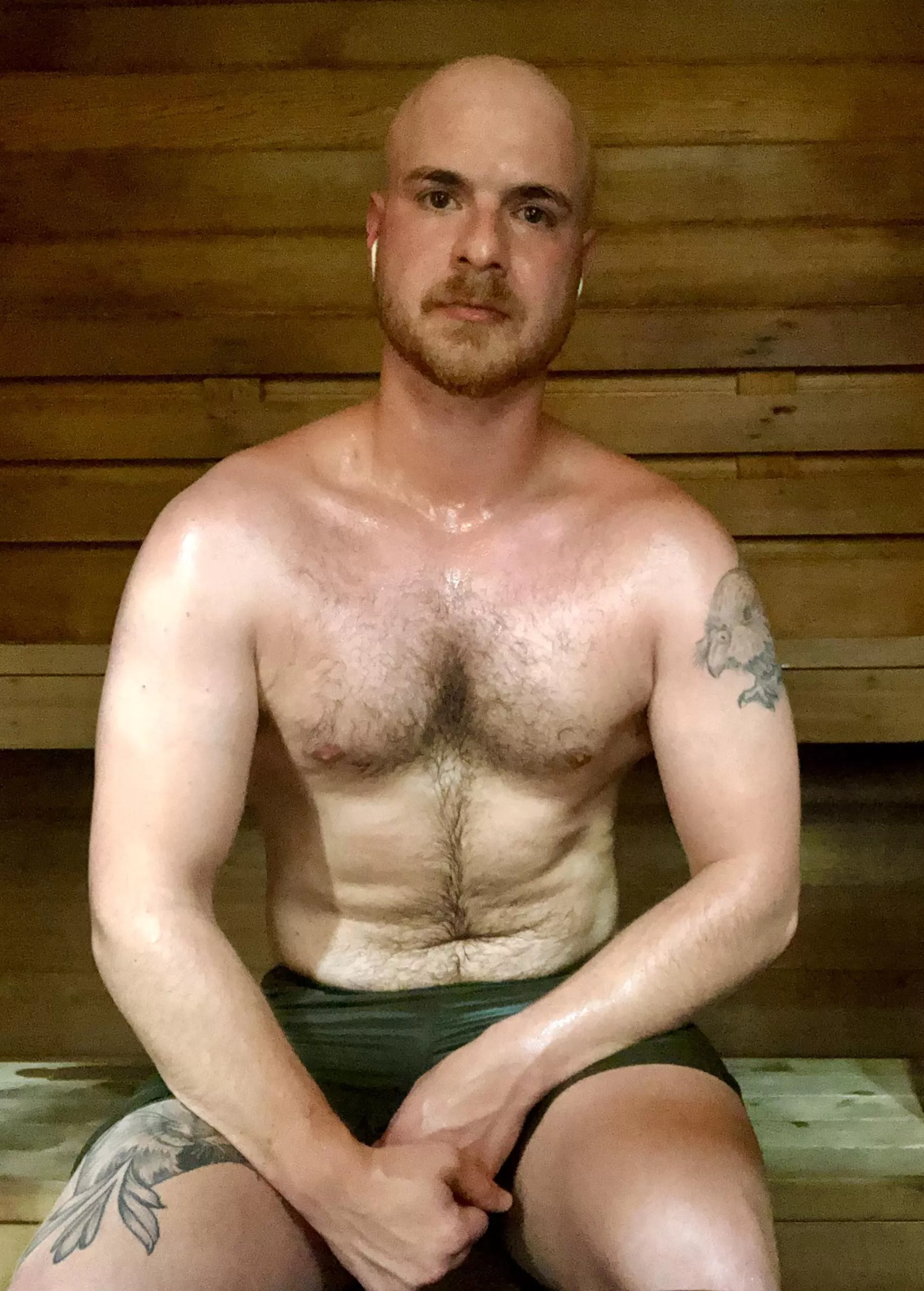 Sauna time!