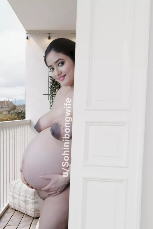 Sohinibongwife Pregnant Nude Photography