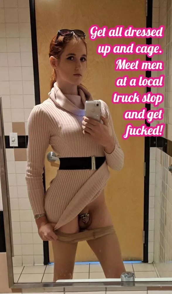 Truck stop whore!