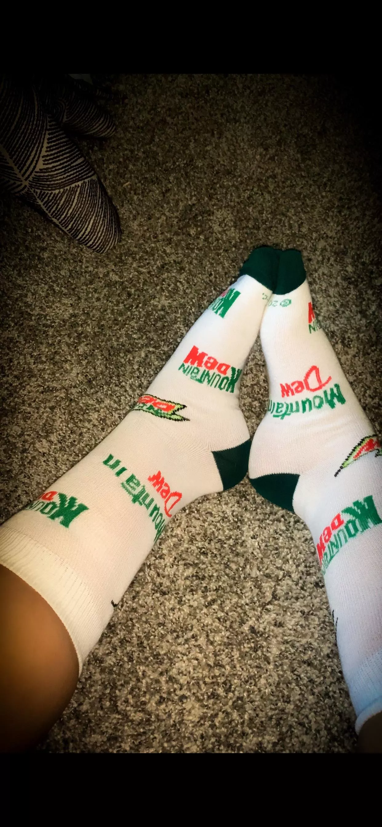 Will you remove these socks with your mouth?