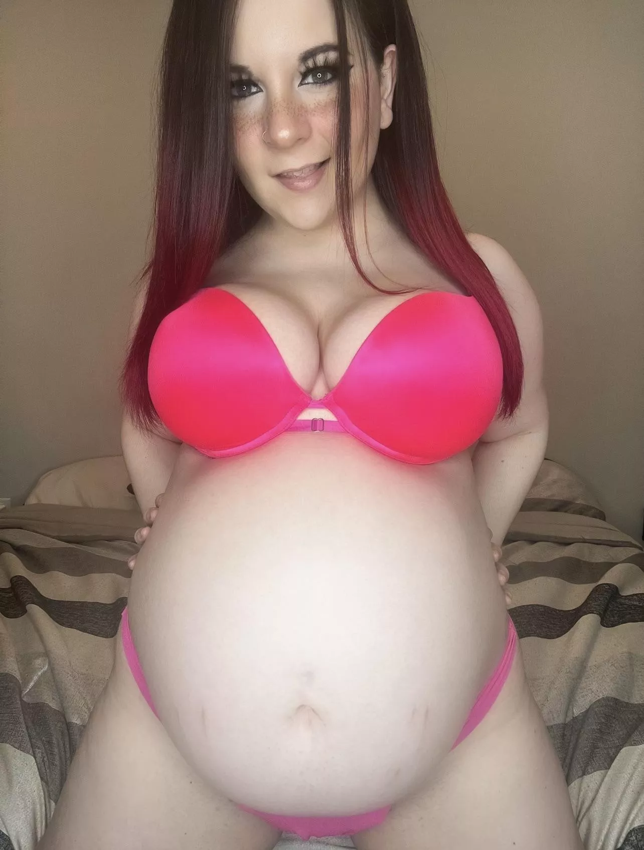 Would you still fuck me this pregnant?