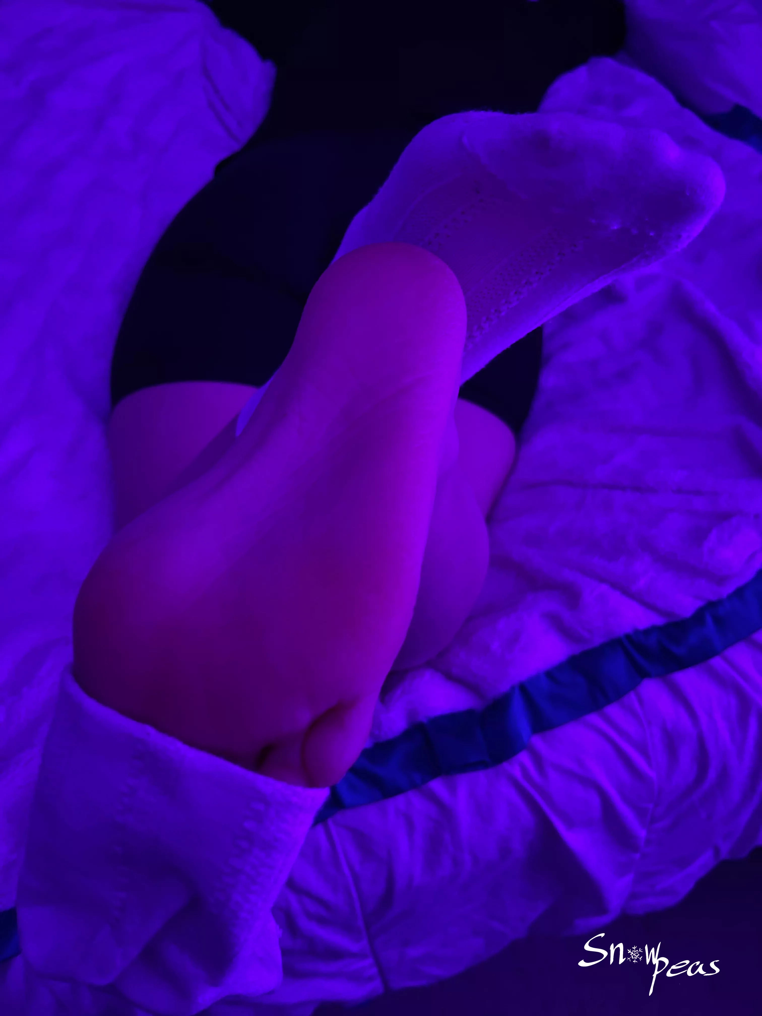 You can take my socks off if you want, and maybe if you are good, I'll let you take off more 😏