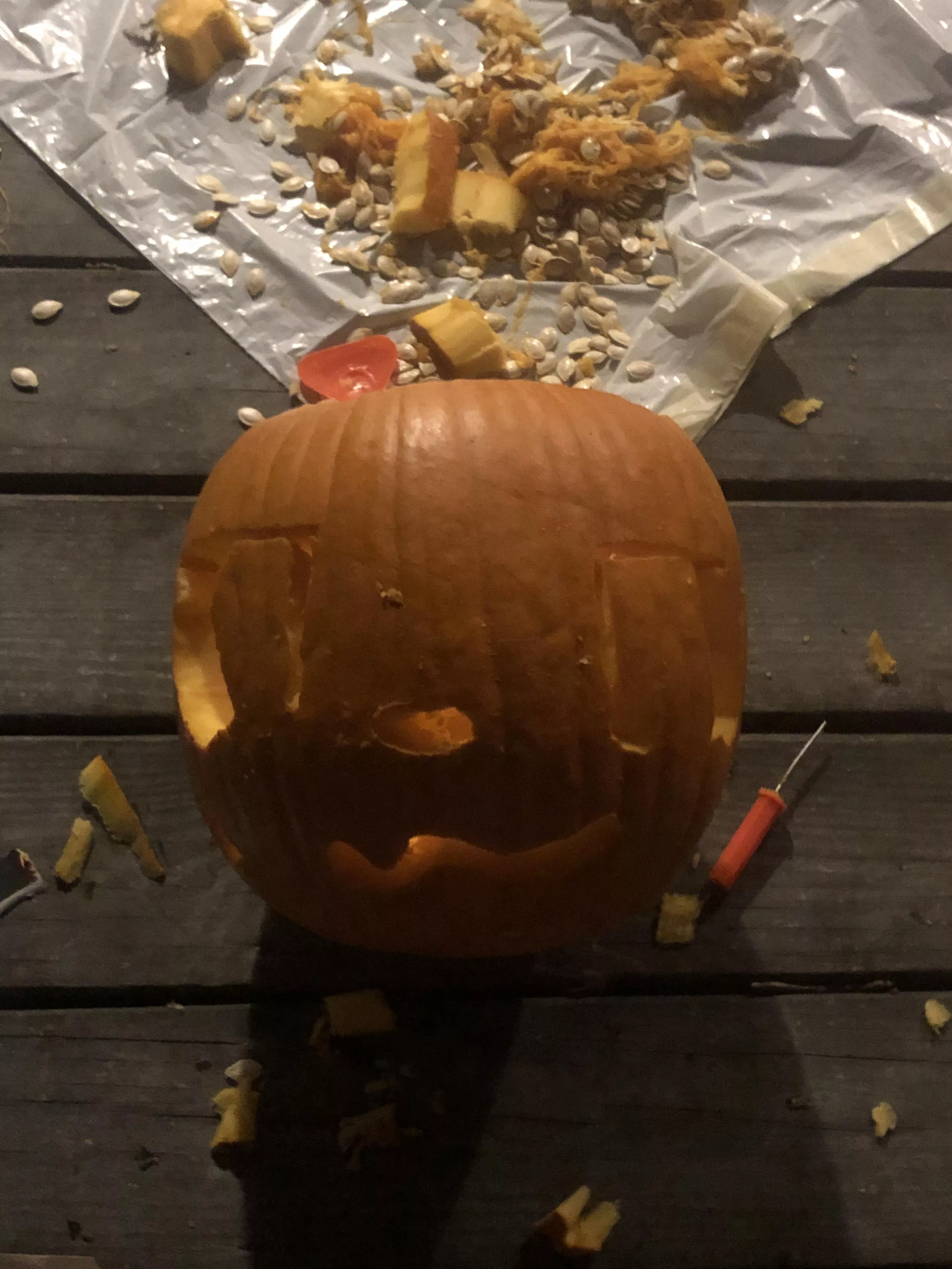 You like carving pumpkins, don’t you?