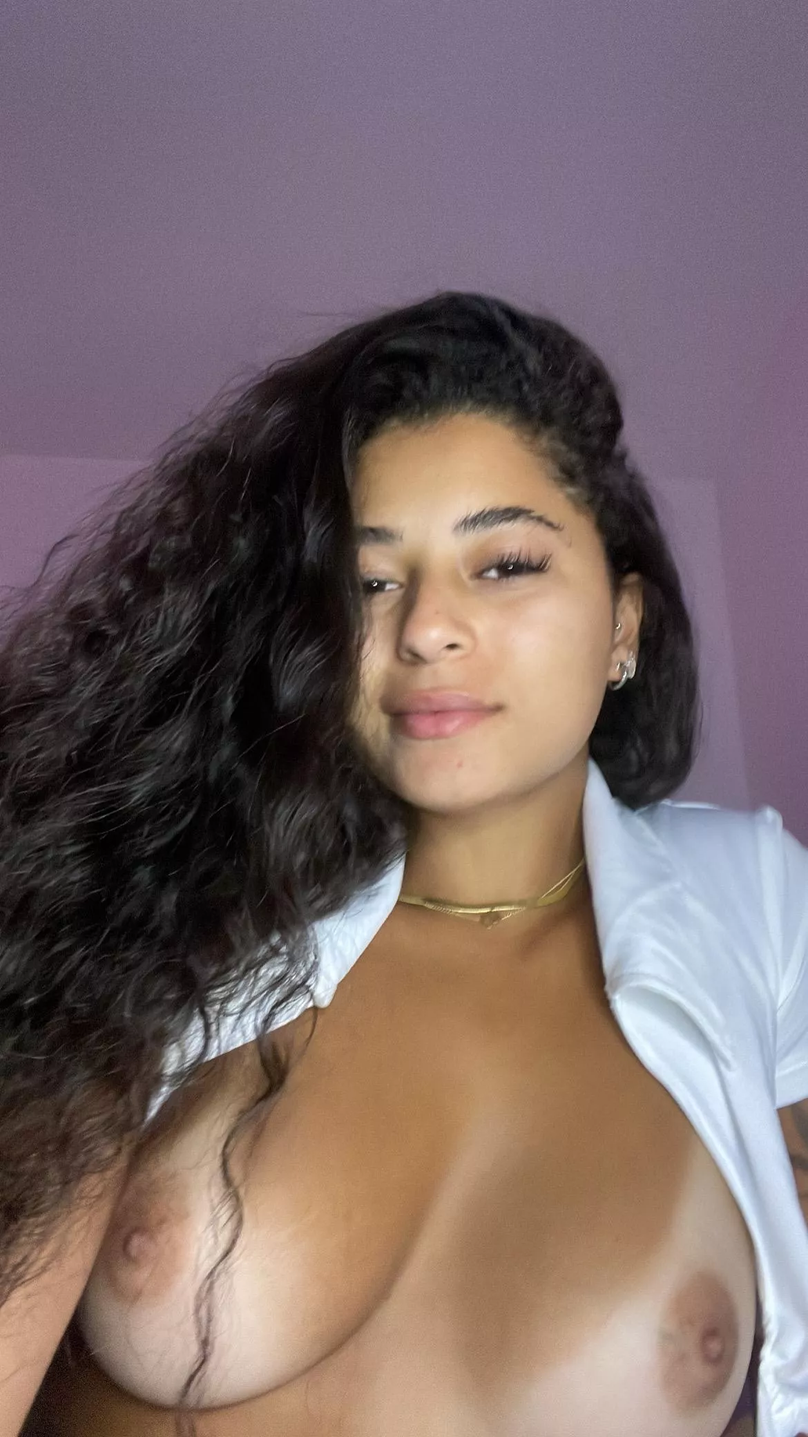 You suck my boobs and I'll suck your cock...deal?