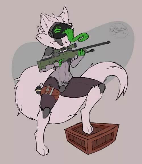 Armed Protogen (Baio_NSFW)