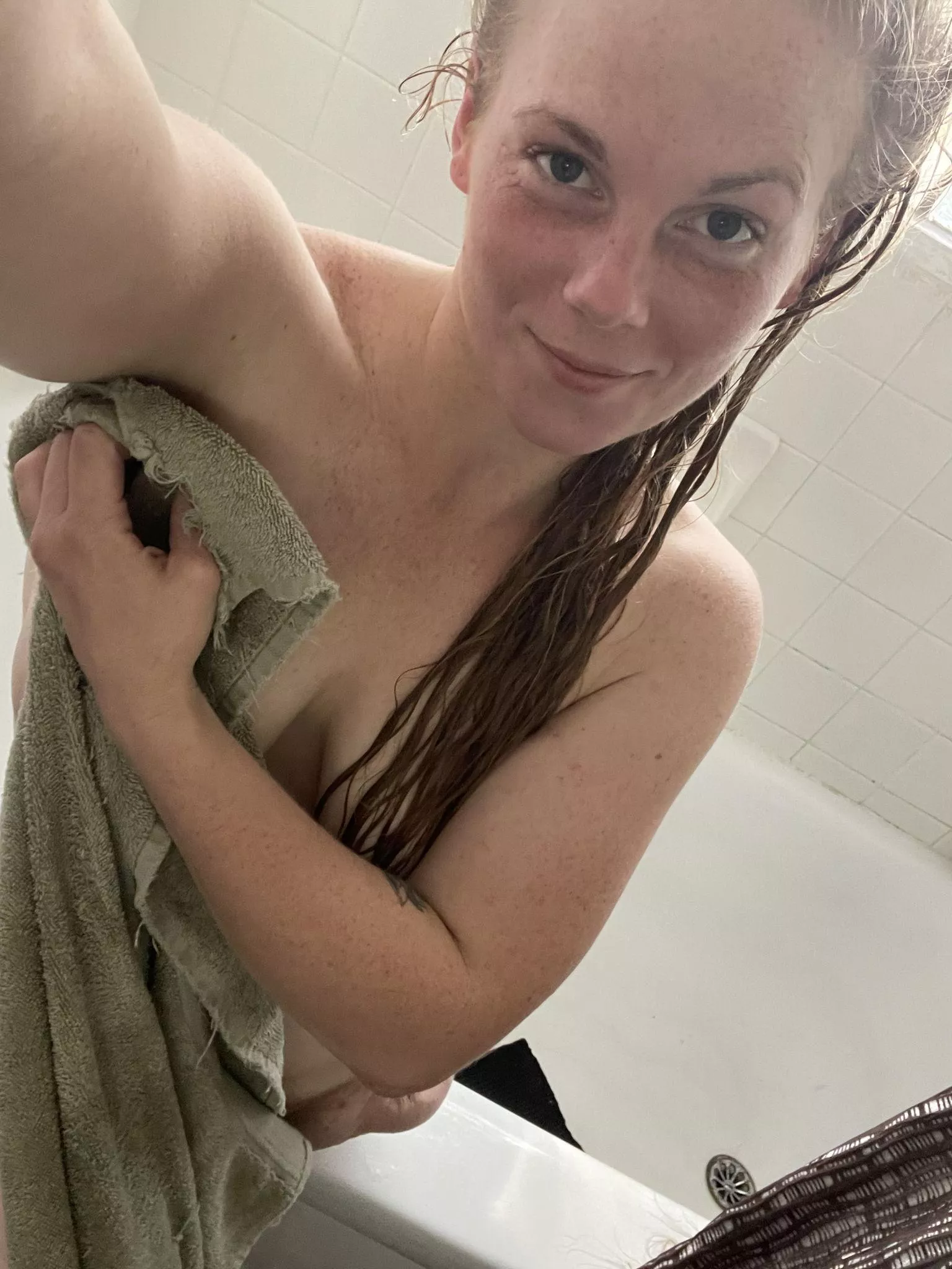 Cum all over my freckles, please