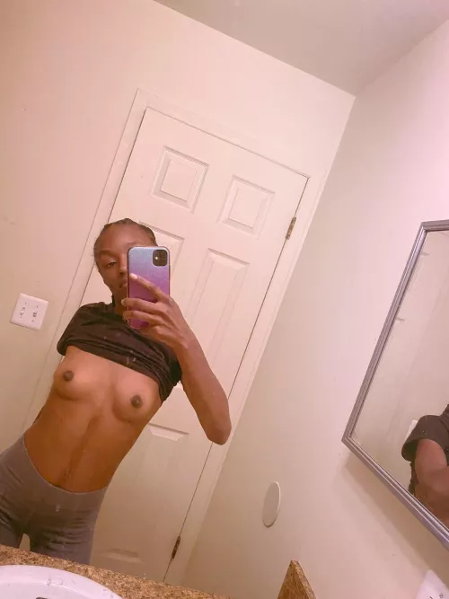 Feeling cute with my scar