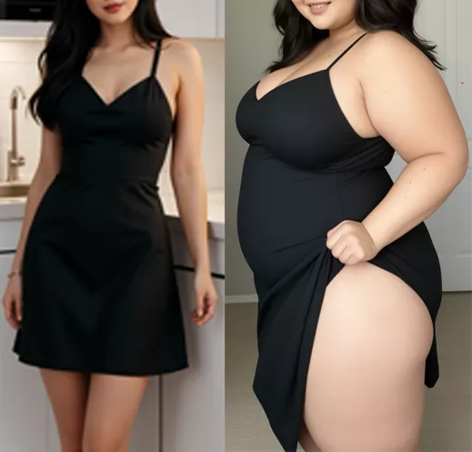 From model to overfed piggy in 3 years