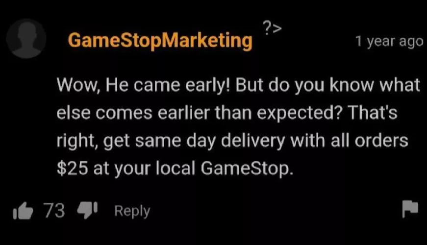 GameStop marketing