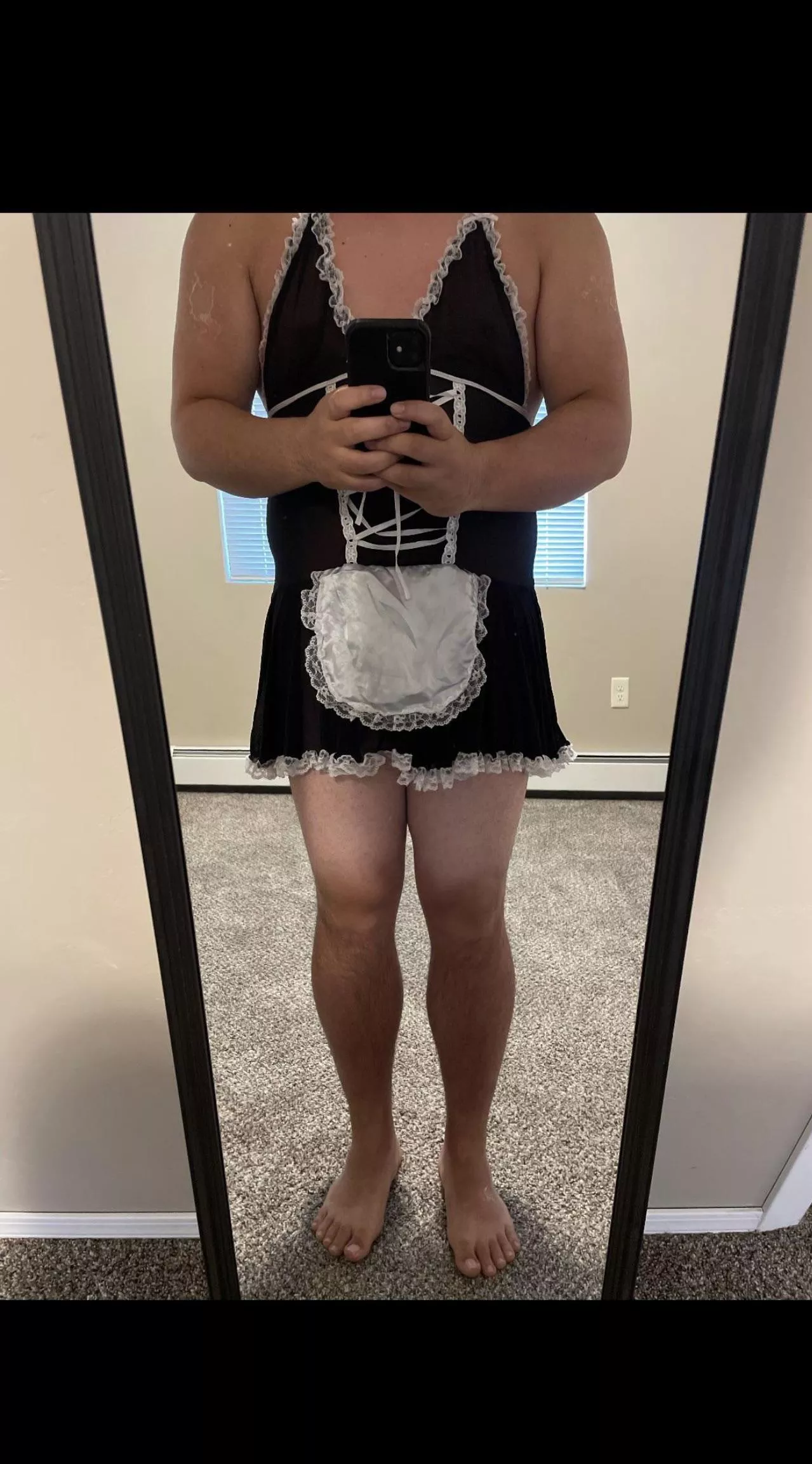 My first time cross dressing
