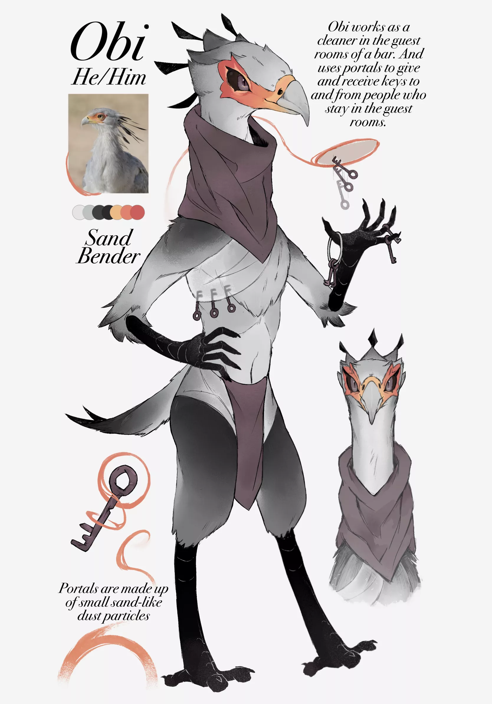 New character I designed, Obi