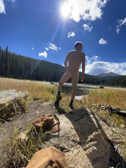 Only one on the trail 😎