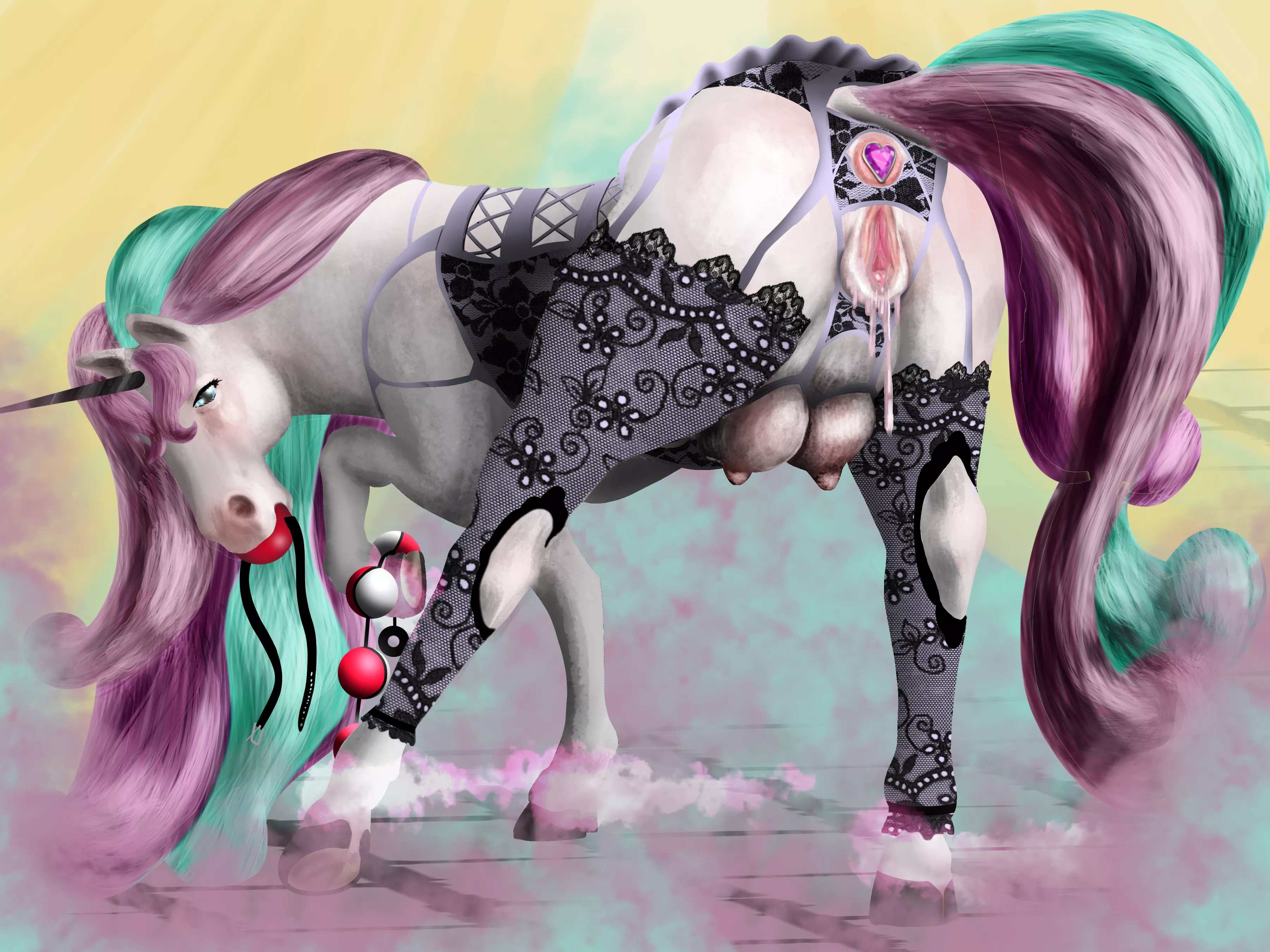 Rapidash rearin' to take it fast! [F] (OC)