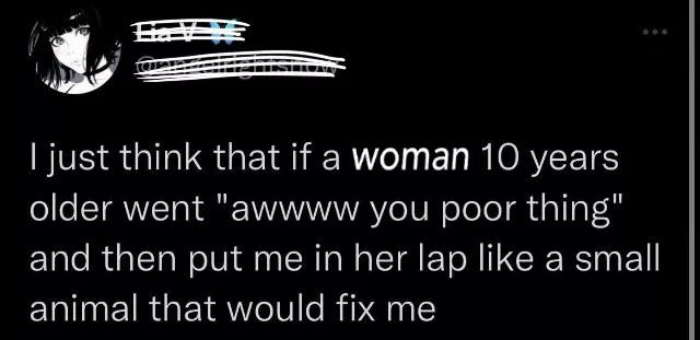 Saw a meme and changed it (original said lesbian)