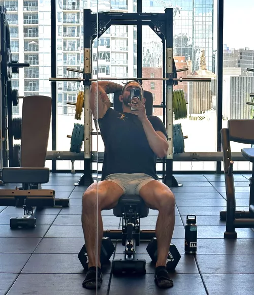 Spot me? You can either sit on my lap or watch my back. I’ll let you choose