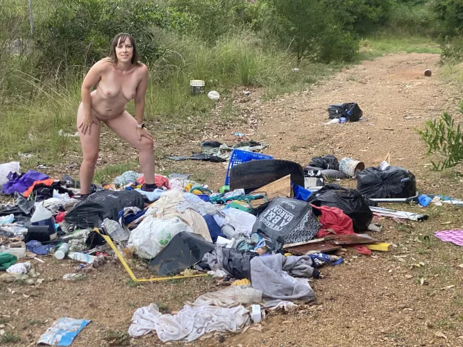 Trash feeling at home