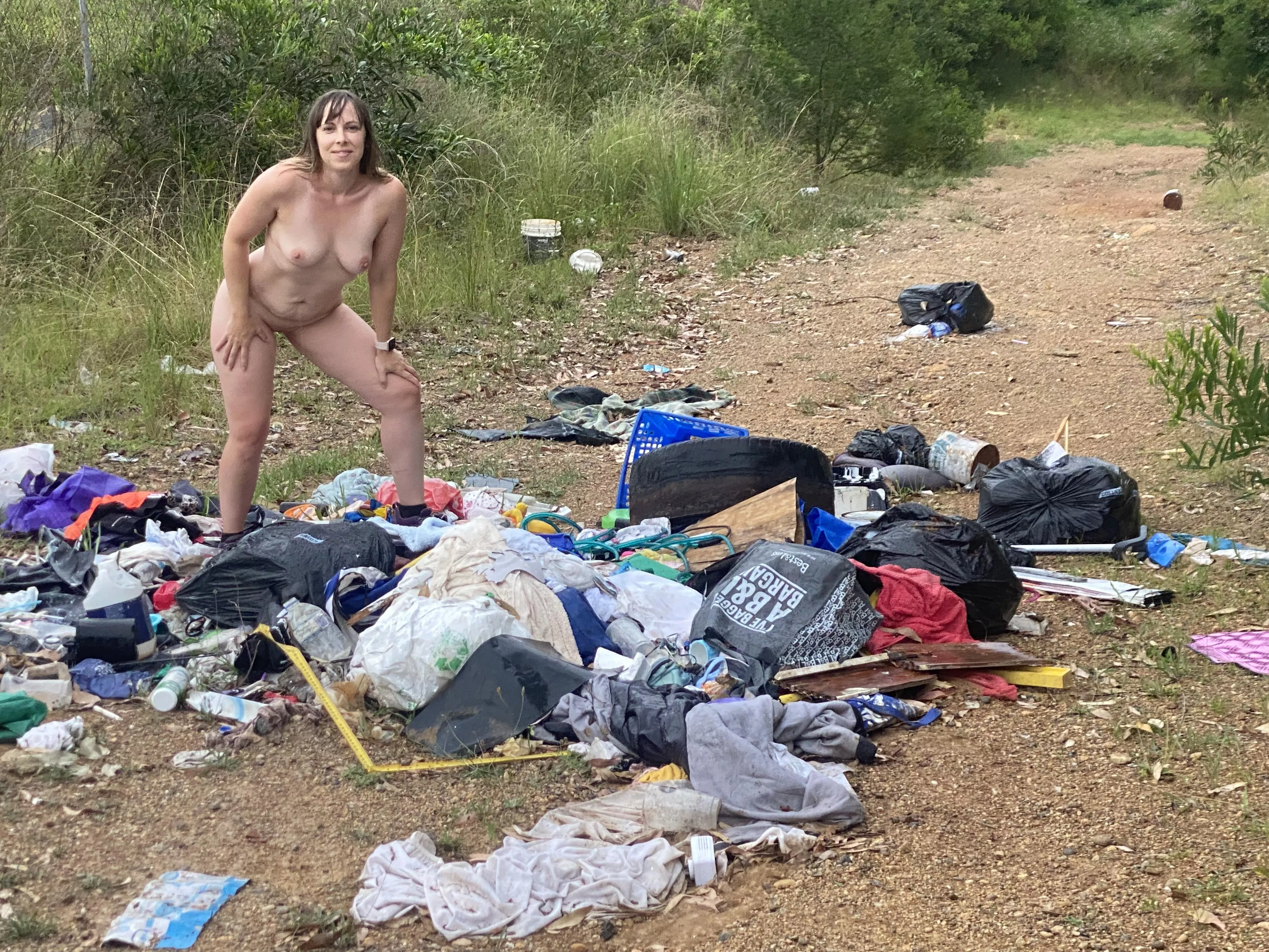 Trash feeling at home