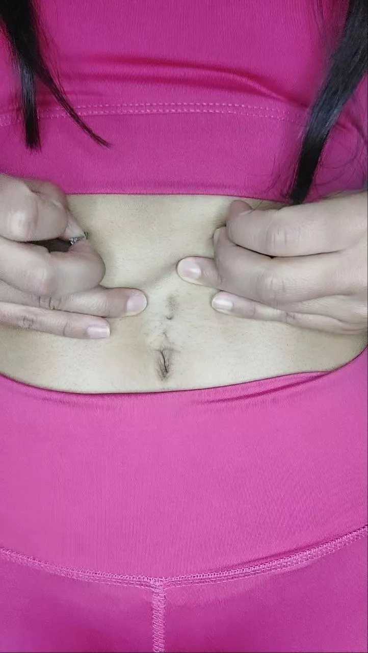 What does my belly button look like without piercing?