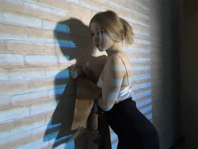 Yes sir, lift my skirt already