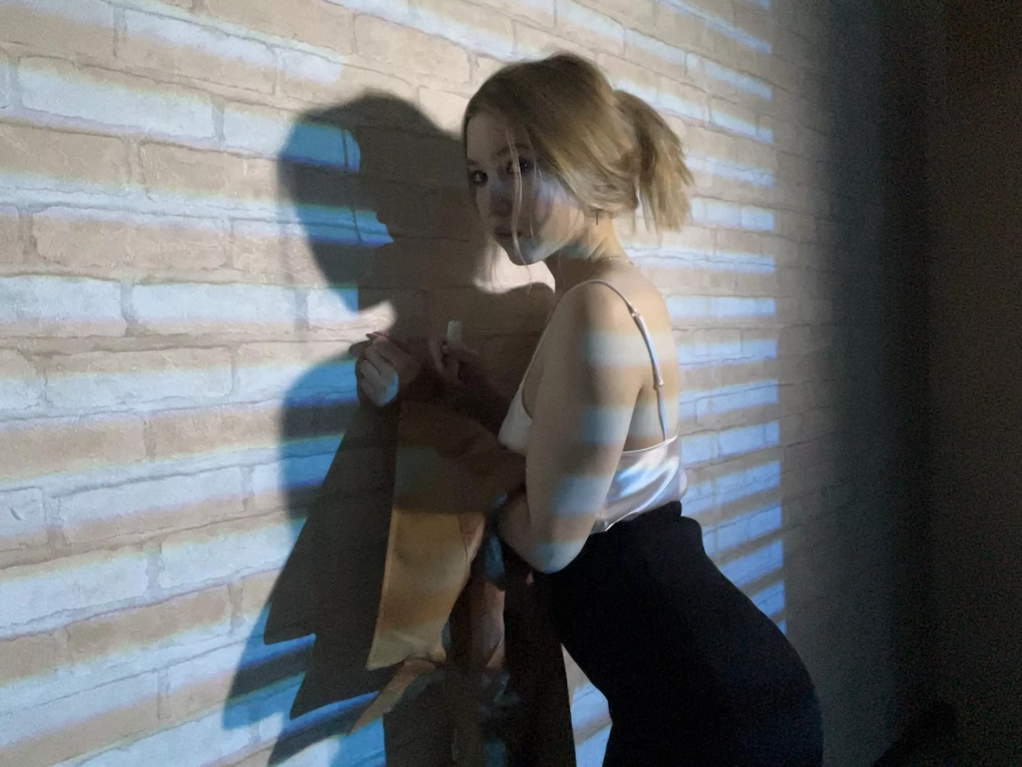 Yes sir, lift my skirt already