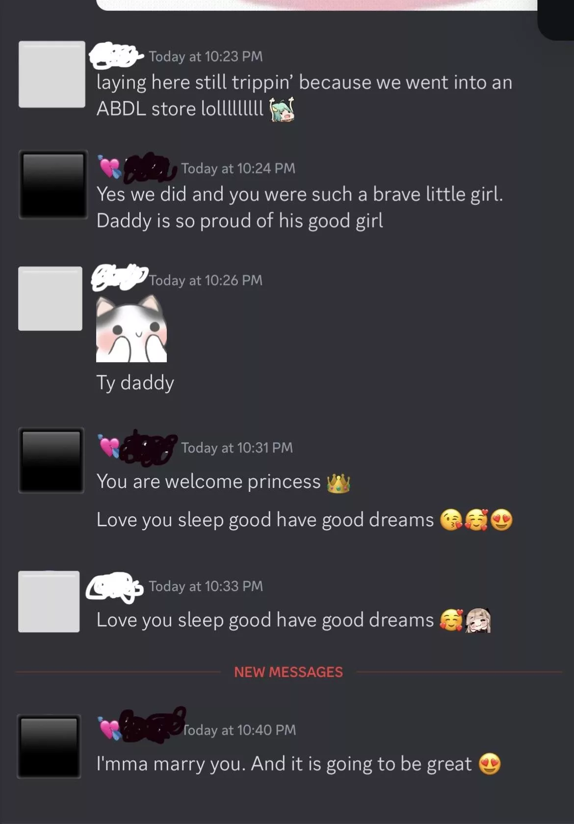 3 month update to the guy I told about my ABDL.