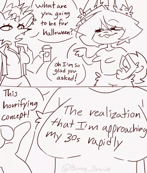 (art by me) Spooky Scary concept